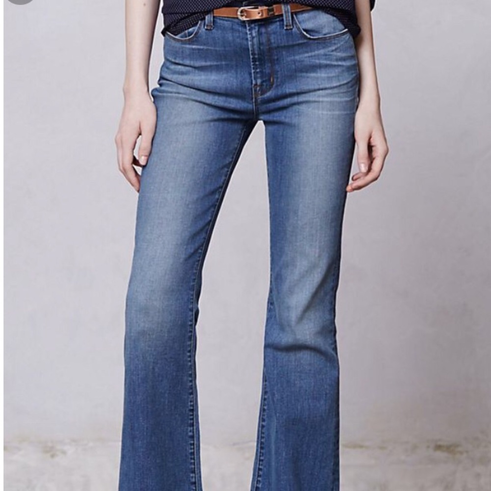 JBRAND High Rise Flare Size 27 NWOT